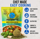 Spice Bombs 4 Pack MediterraneanSeasoning by Spice Bombs Lab