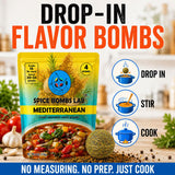 Spice Bombs 4 Pack MediterraneanSeasoning by Spice Bombs Lab