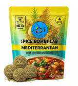 Spice Bombs 4 Pack MediterraneanSeasoning by Spice Bombs Lab