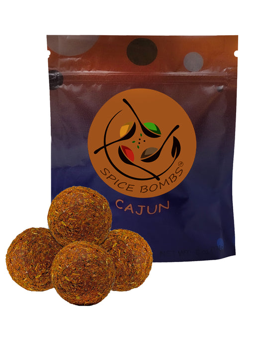 Spice Bombs 4 Pack Cajun Seasoning by Spice Bombs Lab